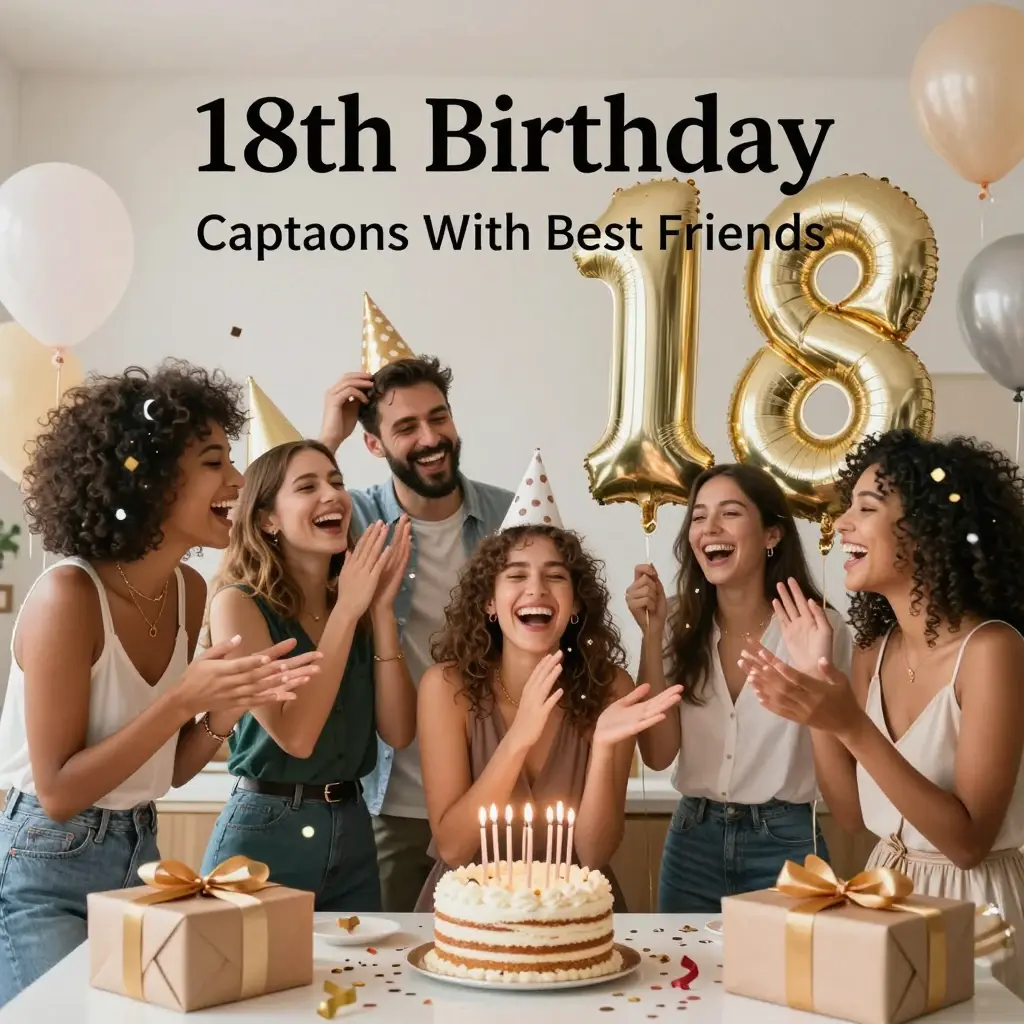 18th birthday captions