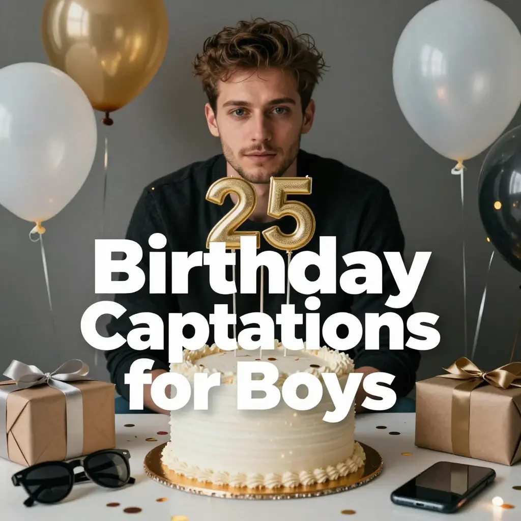 25th birthday captions