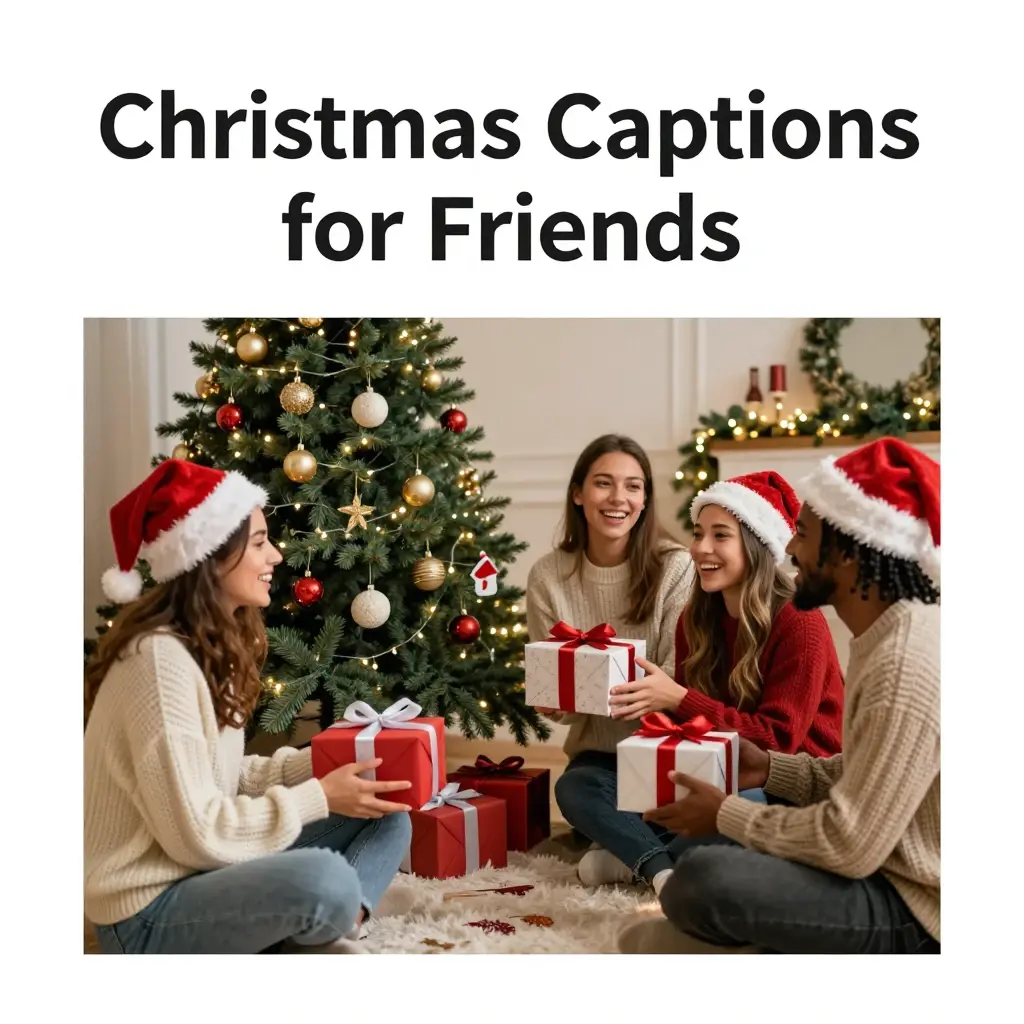 christmas captions