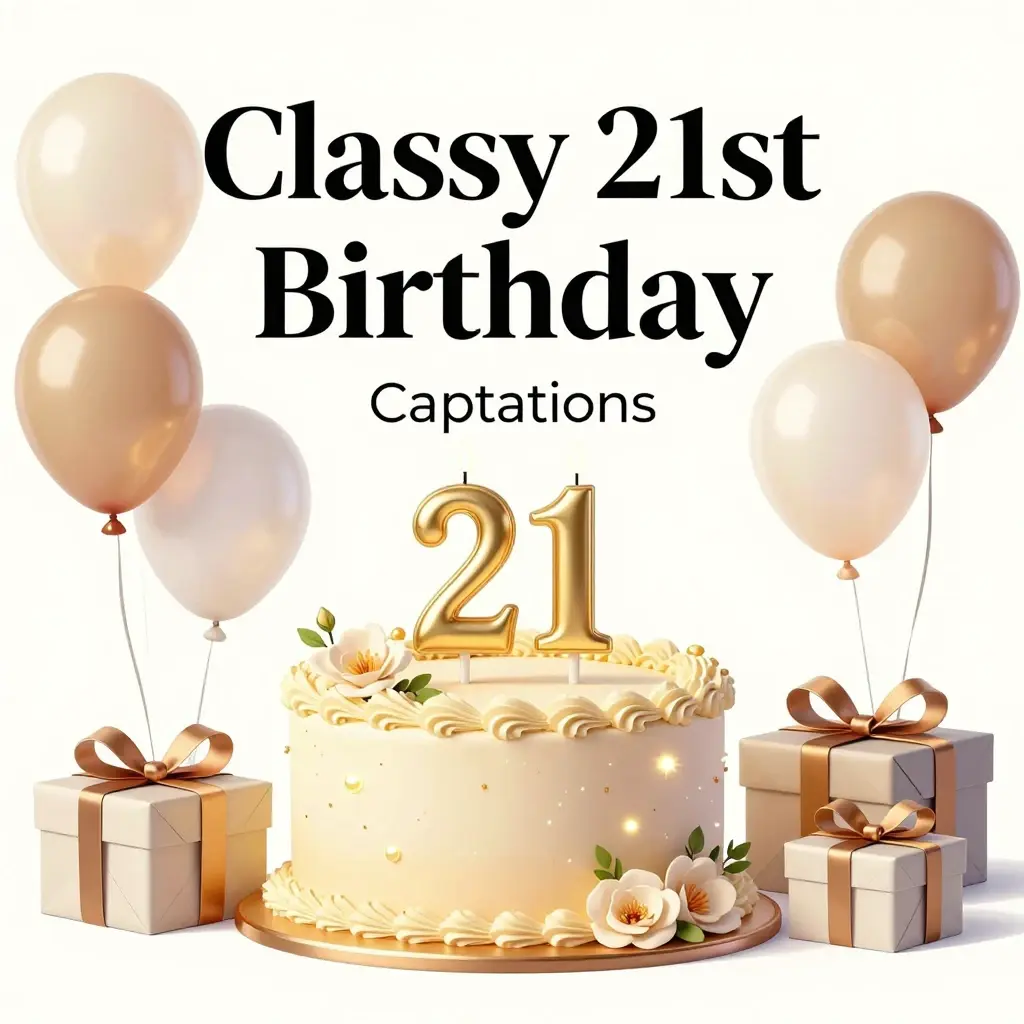 21st birthday captions