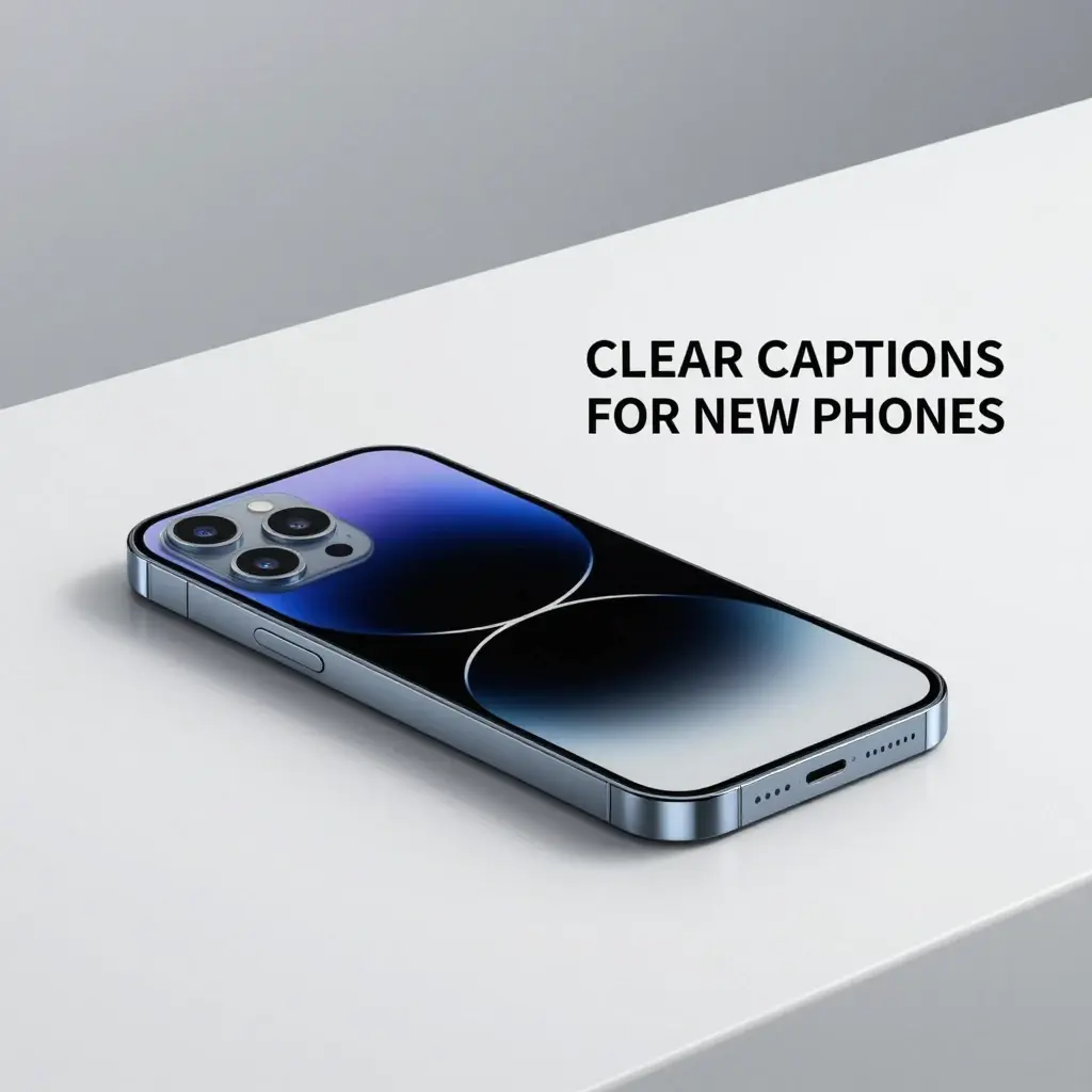 clear captions phones