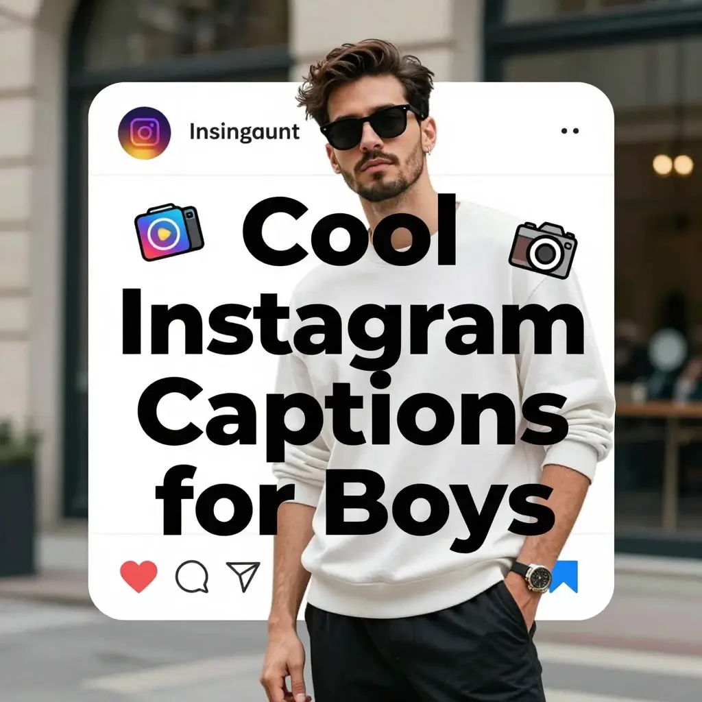 instagram captions for boys