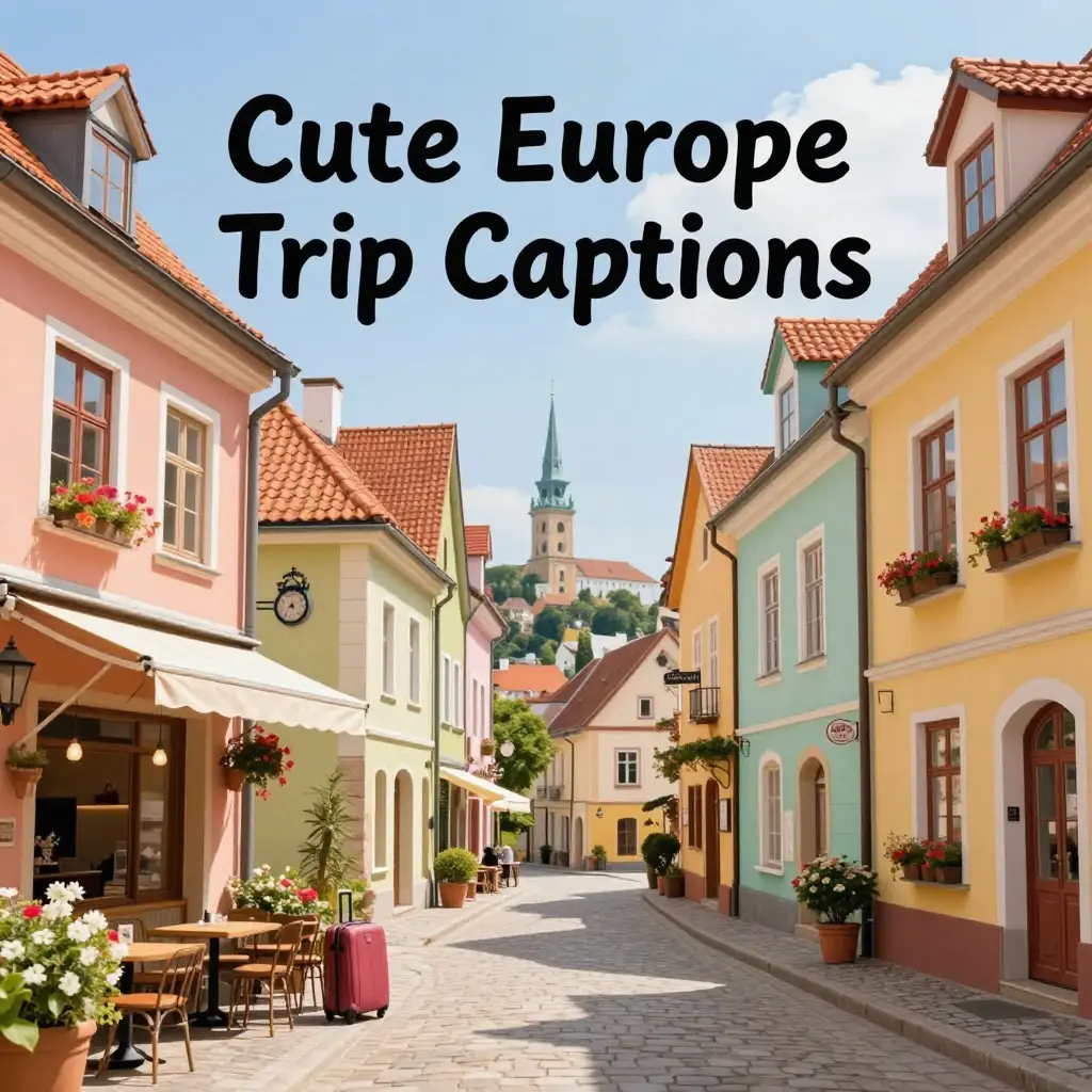 europe trip captions