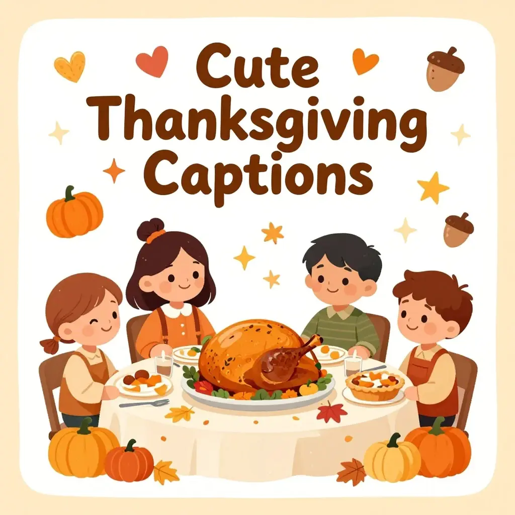 thanksgiving captions