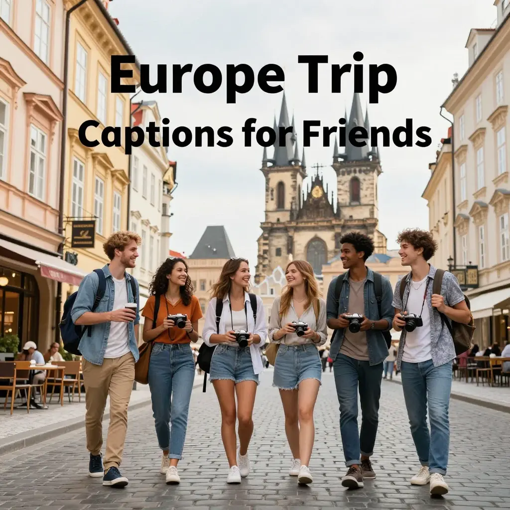 europe trip captions