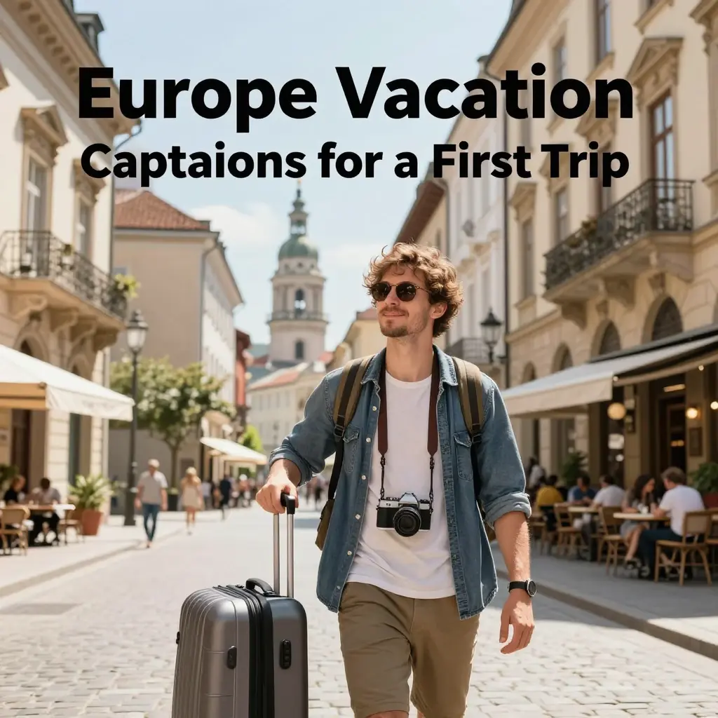 europe trip captions