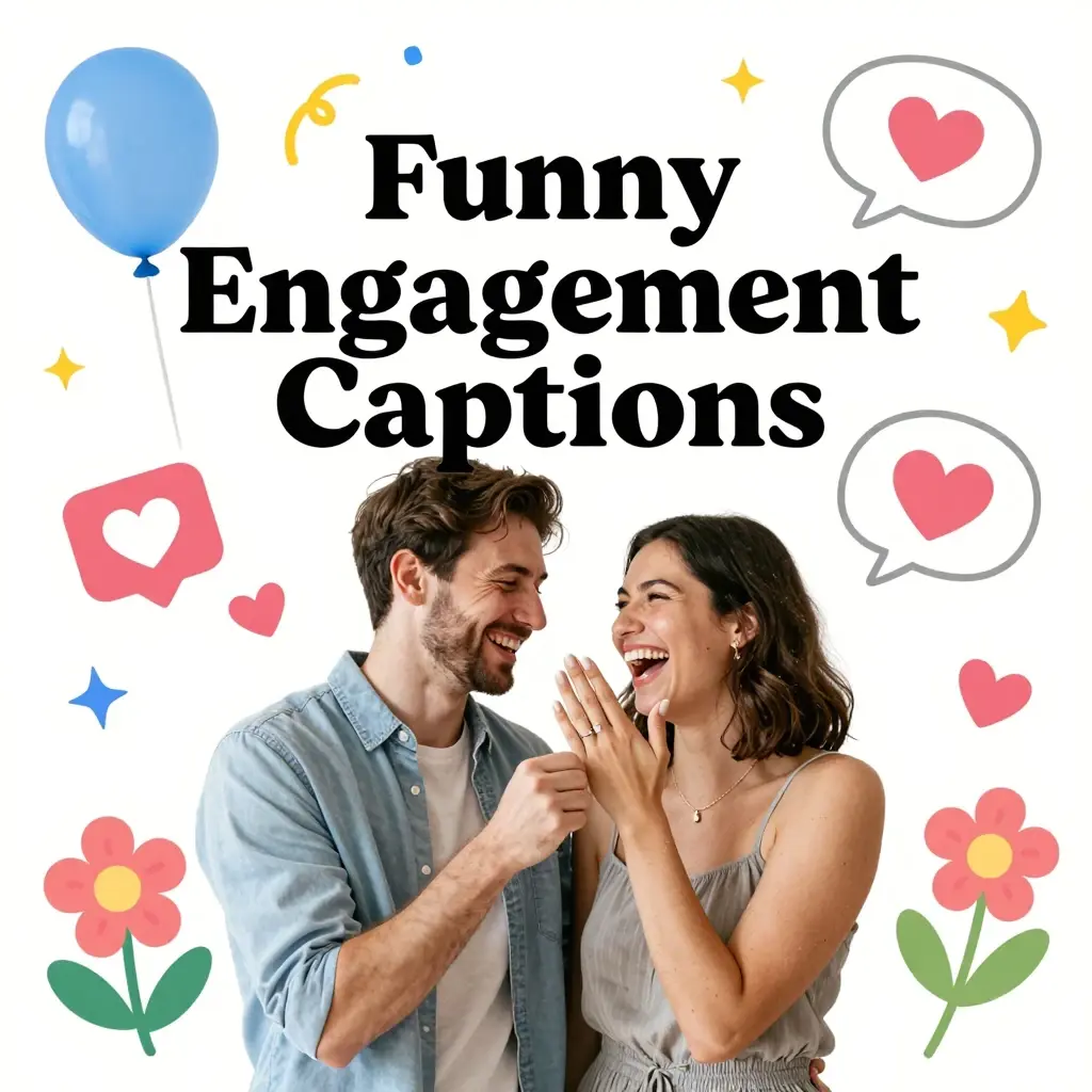 engagement captions