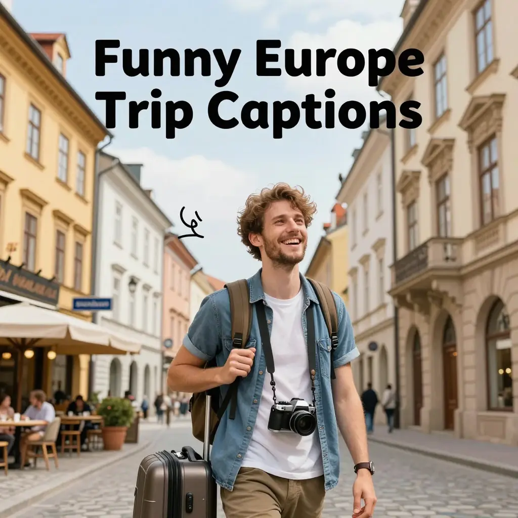 europe trip captions