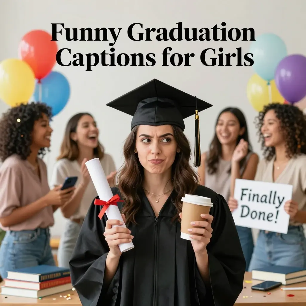 funny graduation captions