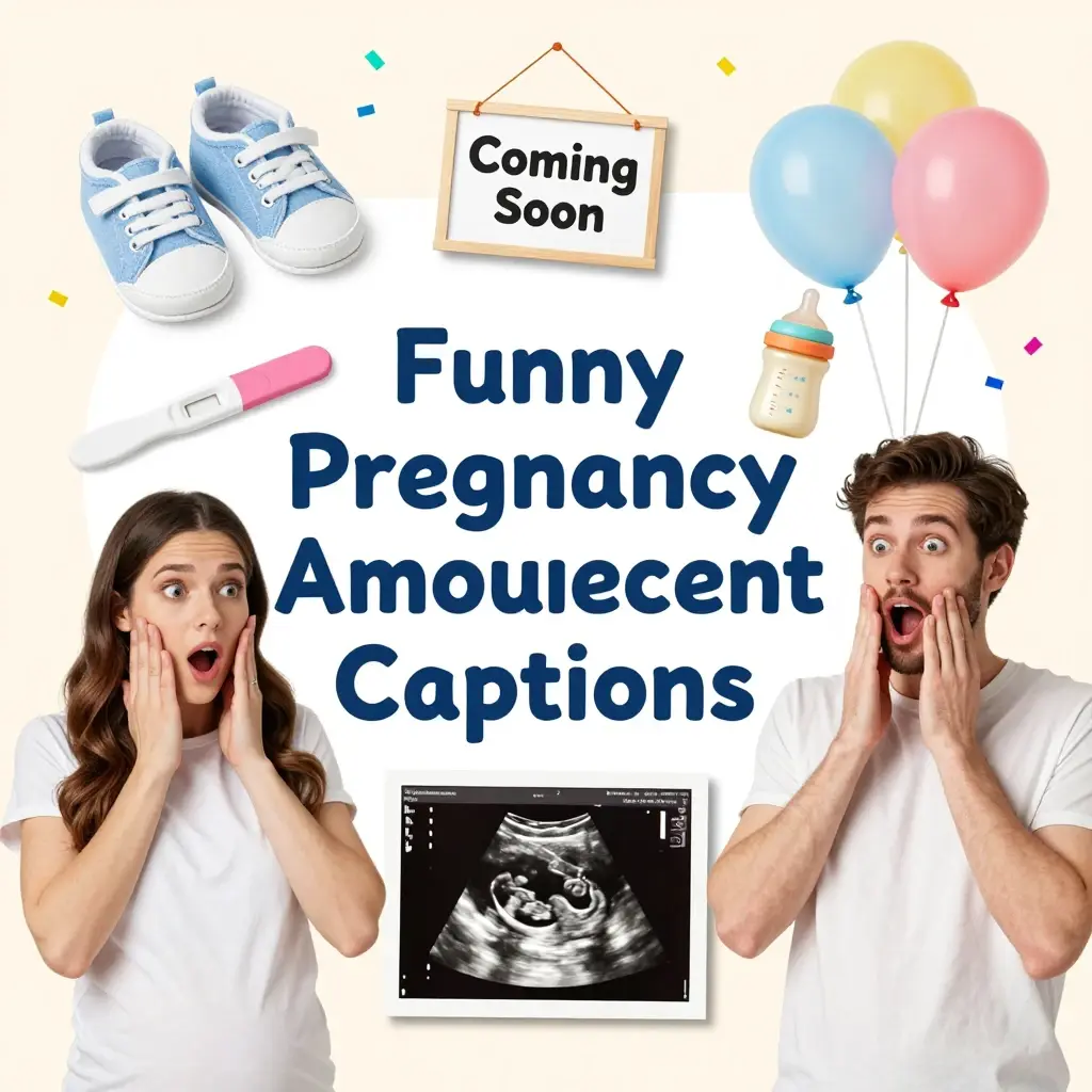 pregnancy announcement captions