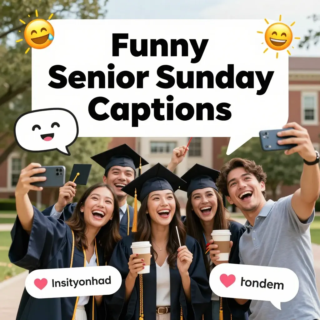 senior sunday captions