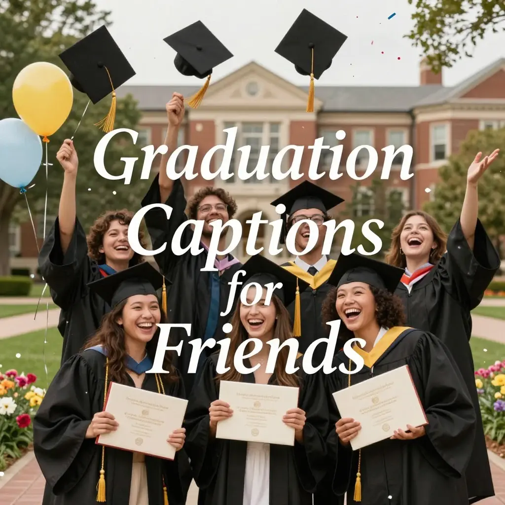 graduation captions