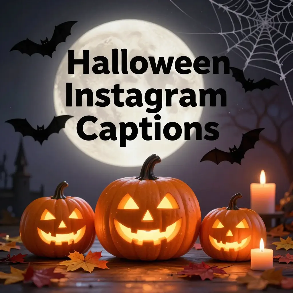 halloween captions