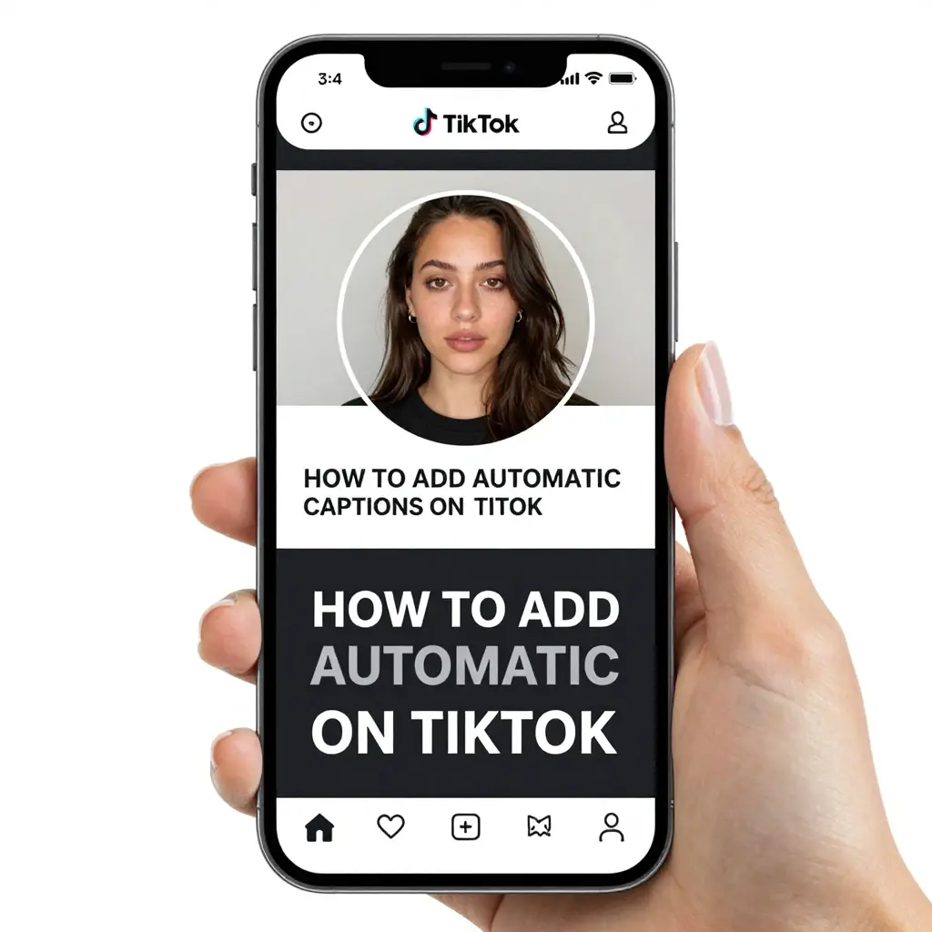how to add captions on tiktok