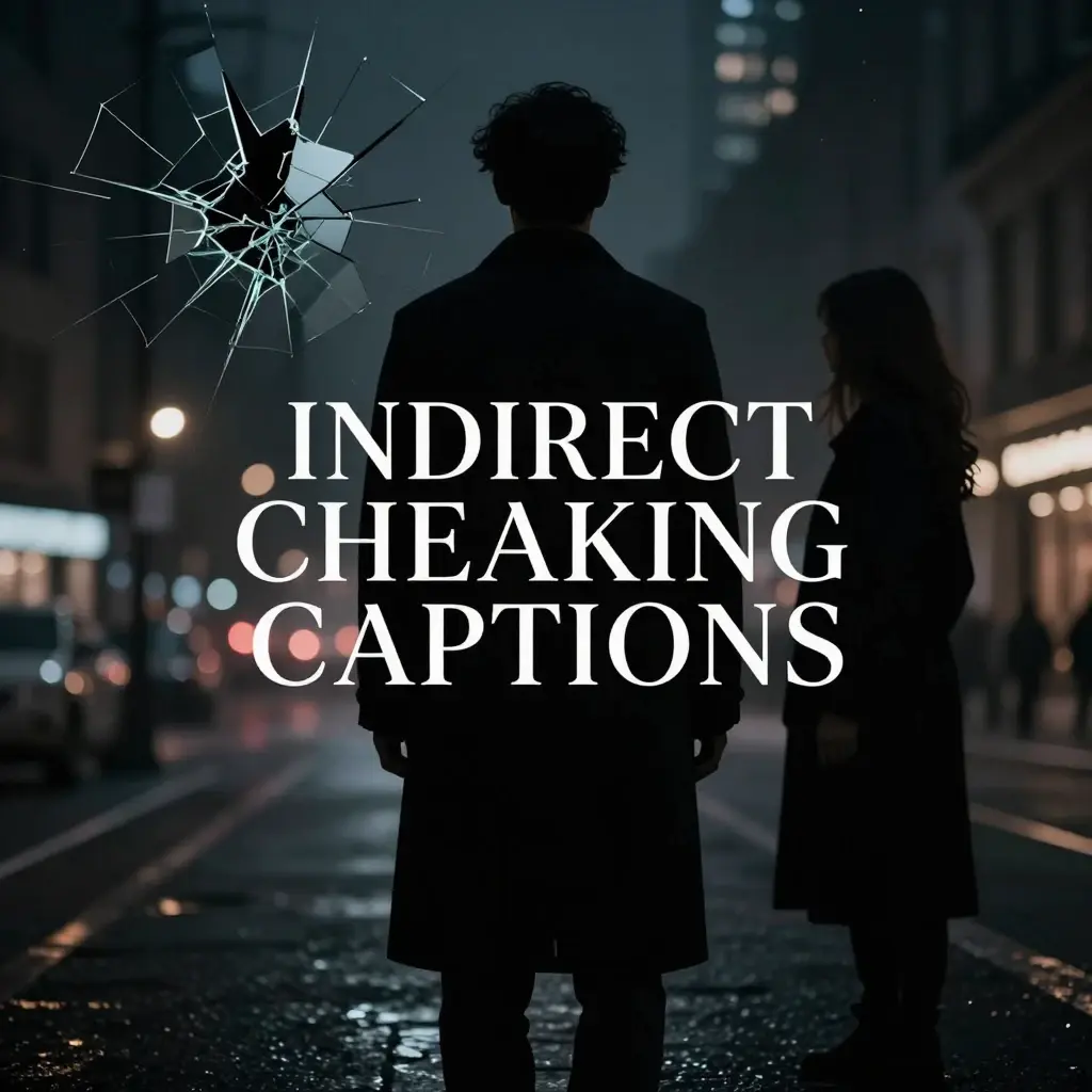 cheating captions