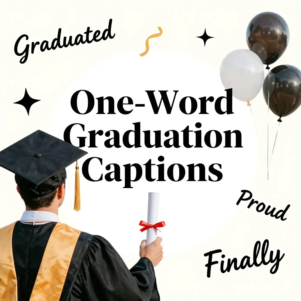 graduation post captions