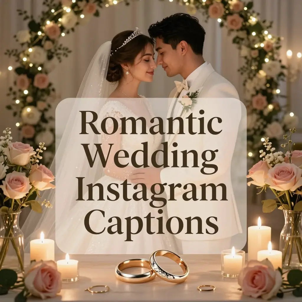 wedding instagram captions