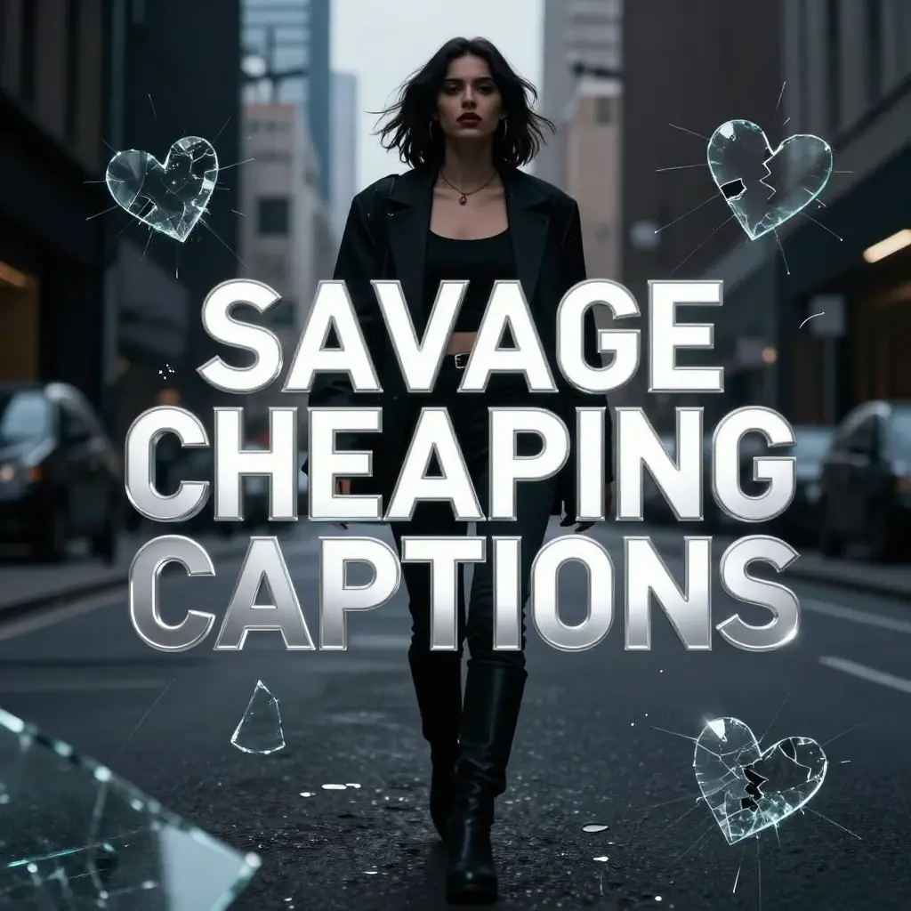 cheating captions
