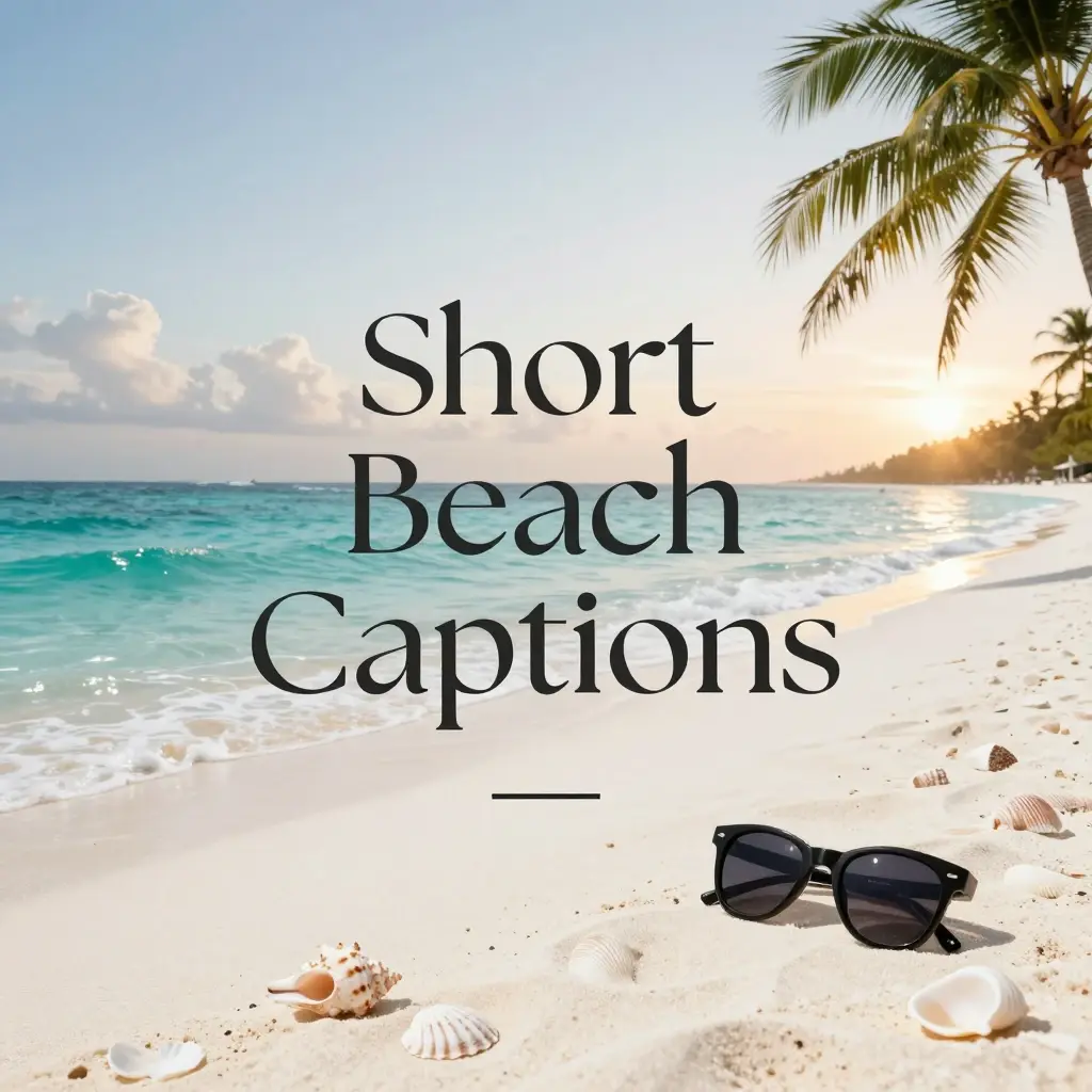beach captions