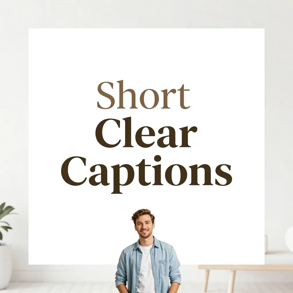 clear captions