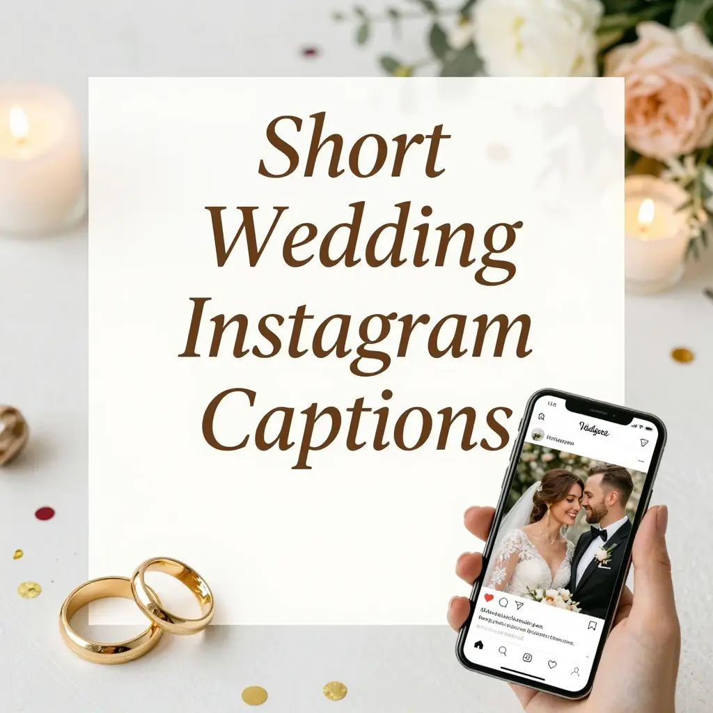 wedding instagram captions