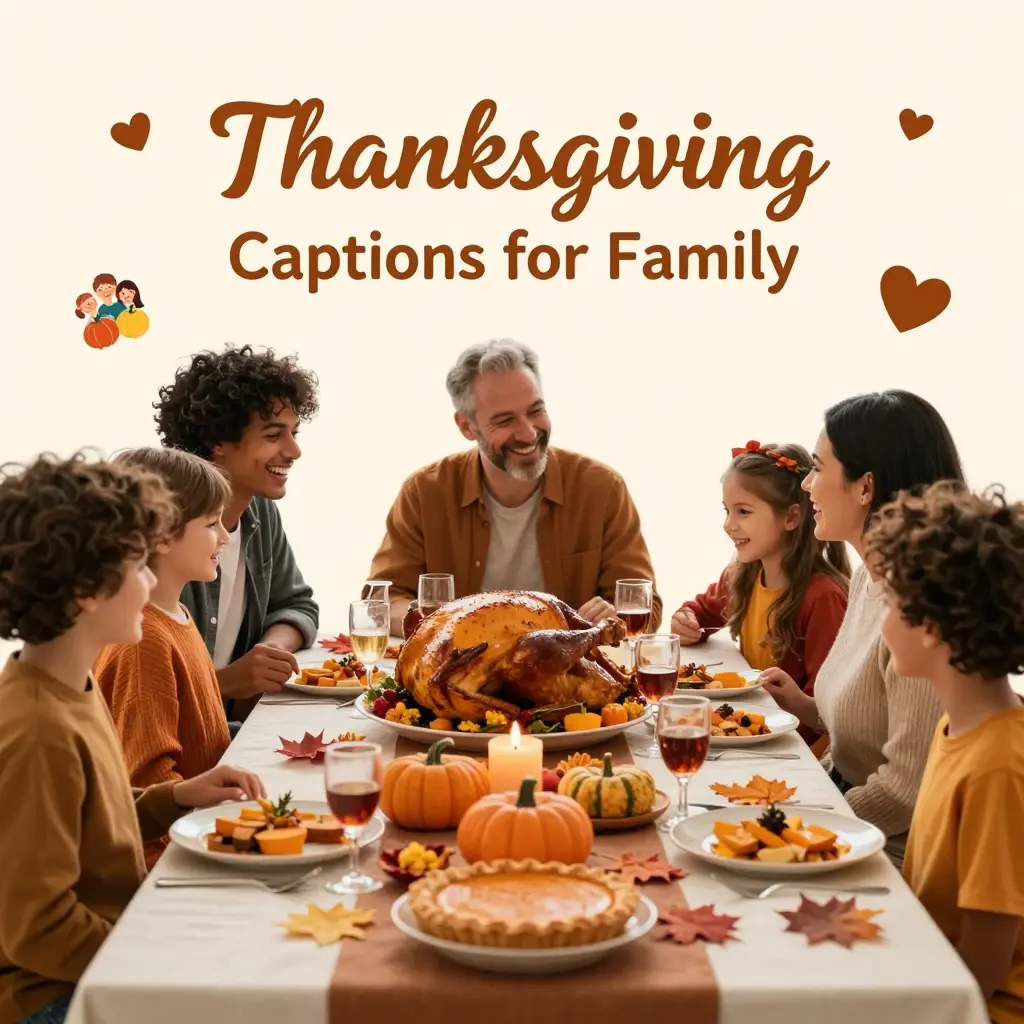 thanksgiving captions