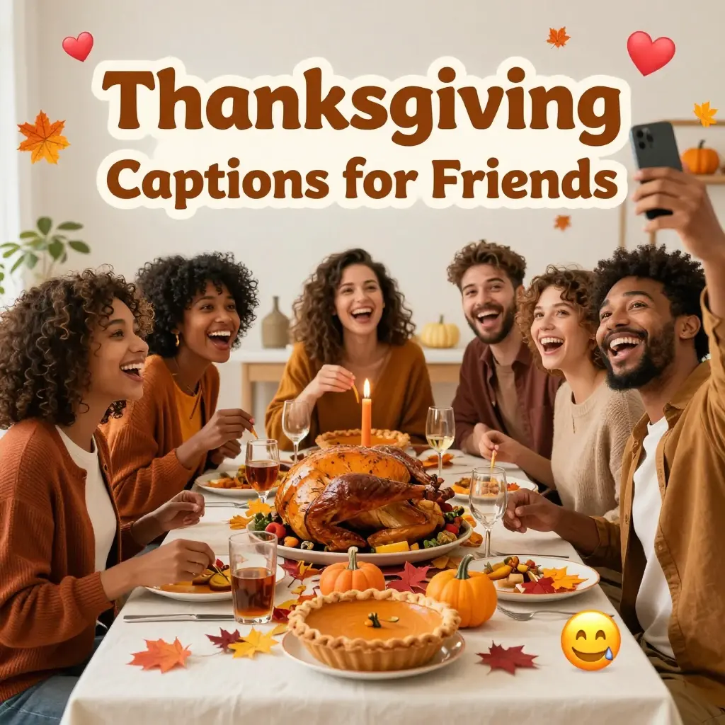 thanksgiving captions