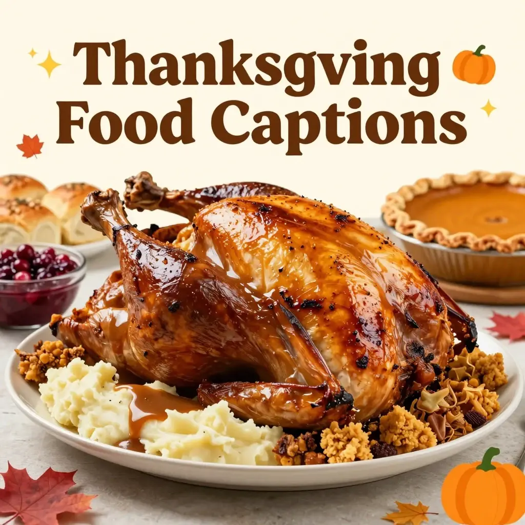 thanksgiving captions