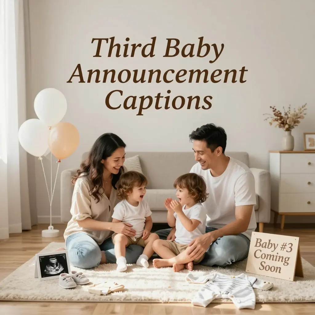 pregnancy announcement captions