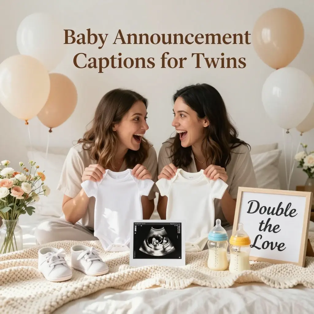 baby announcement captions