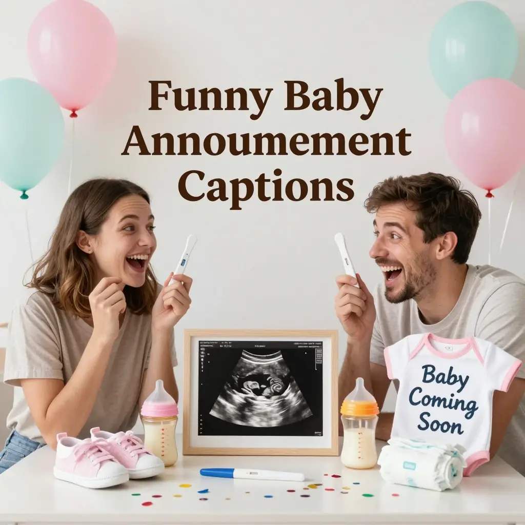 baby announcement captions