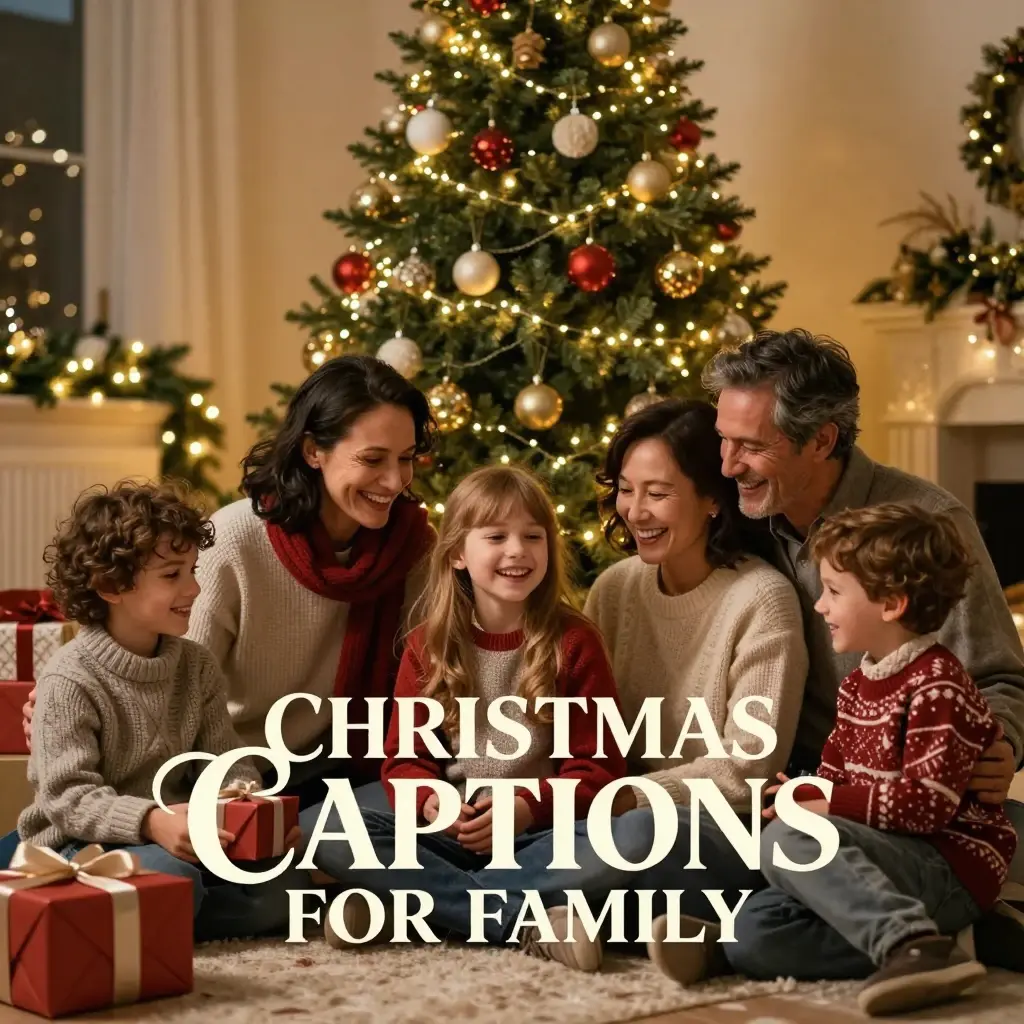 short christmas captions for instagram