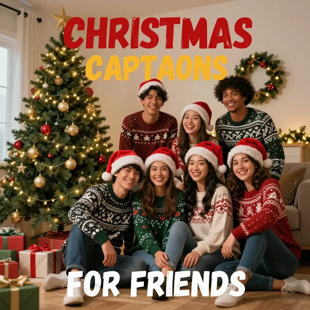 short christmas captions for instagram