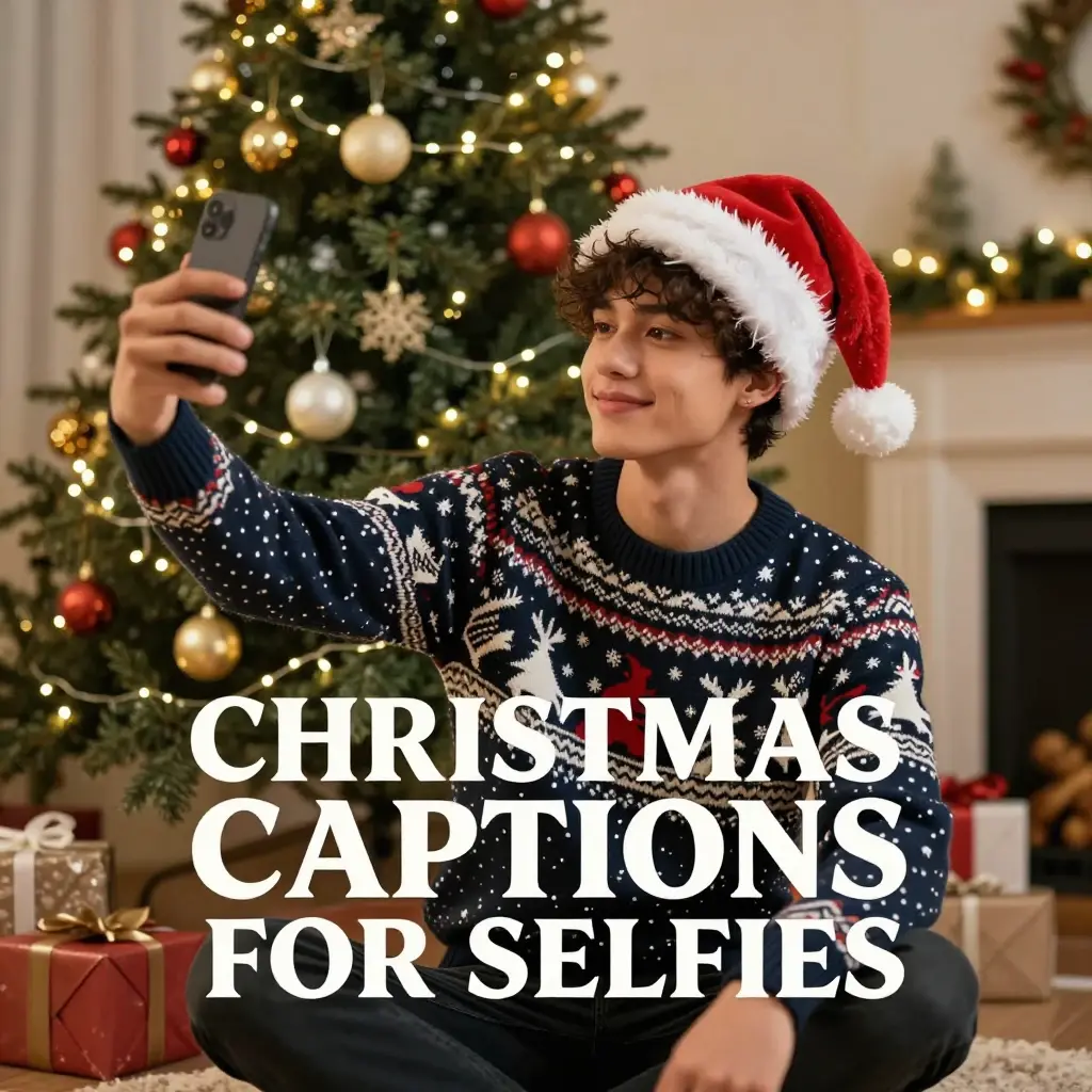 short christmas captions for instagram