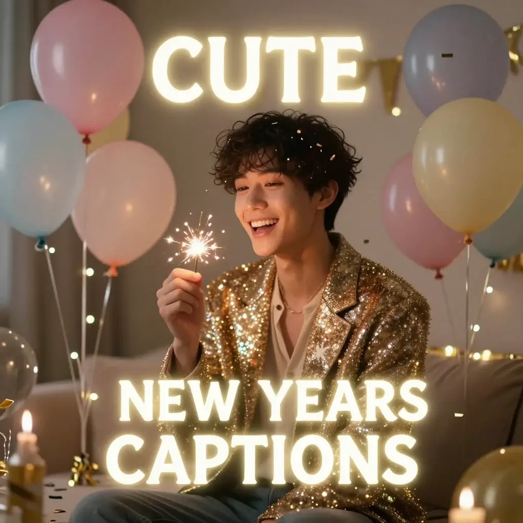 new years captions