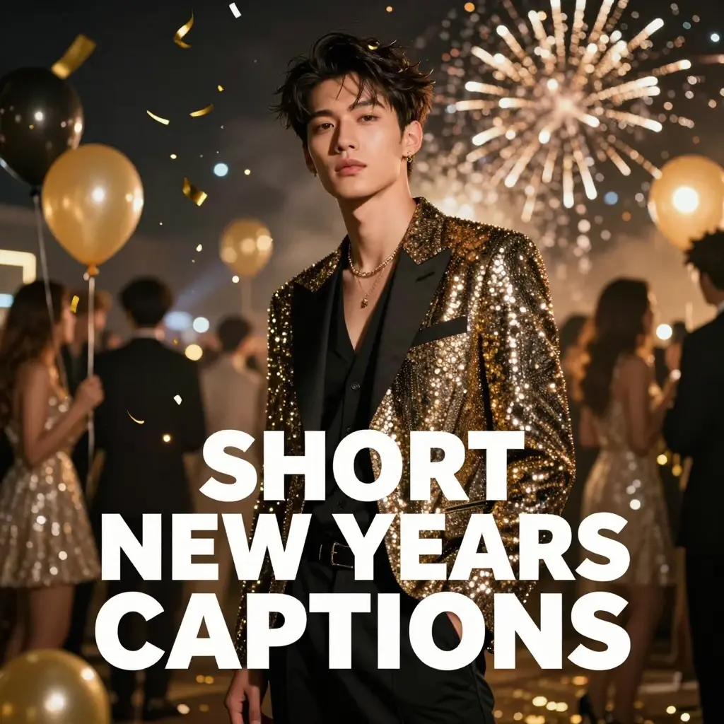 new years captions