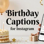 birthday captions for instagram