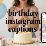 birthday instagram captions