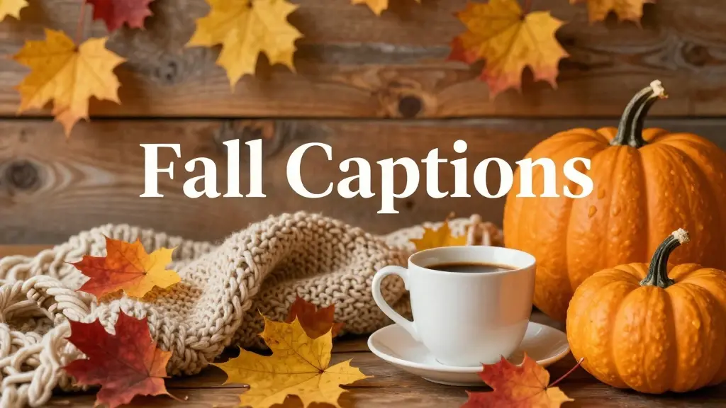 fall captions