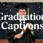 graduation captions