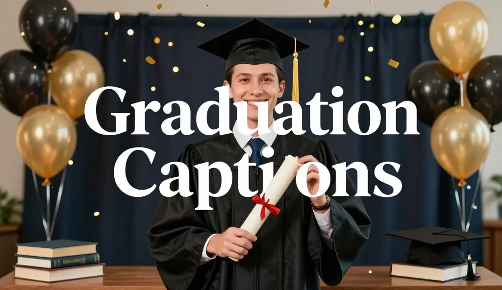 graduation captions