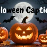 halloween captions