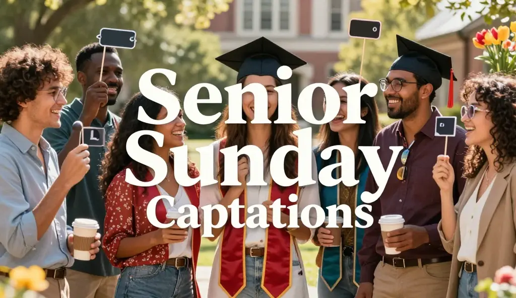 senior sunday captions