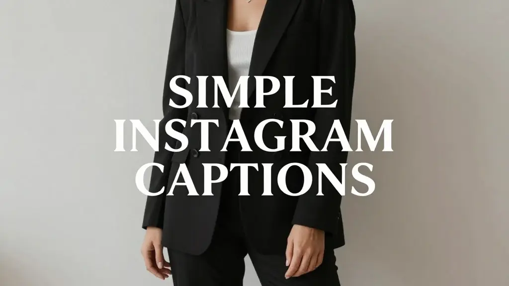 simple instagram captions