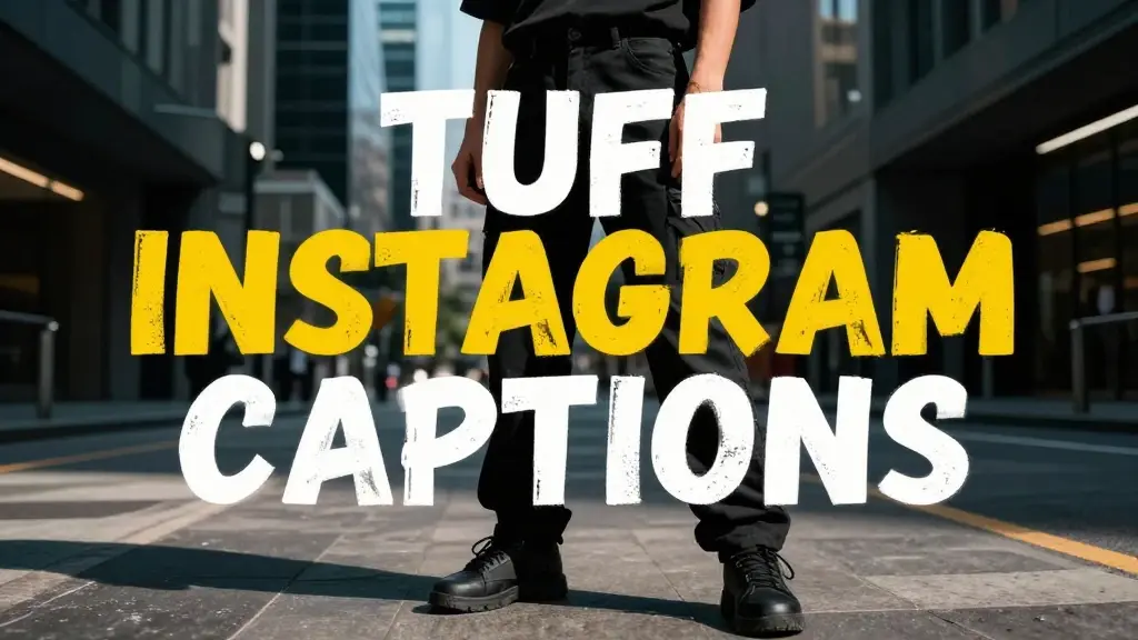 tuff instagram captions
