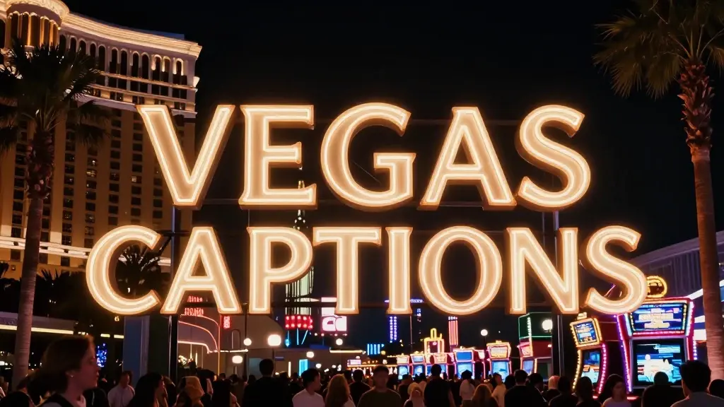 vegas captions