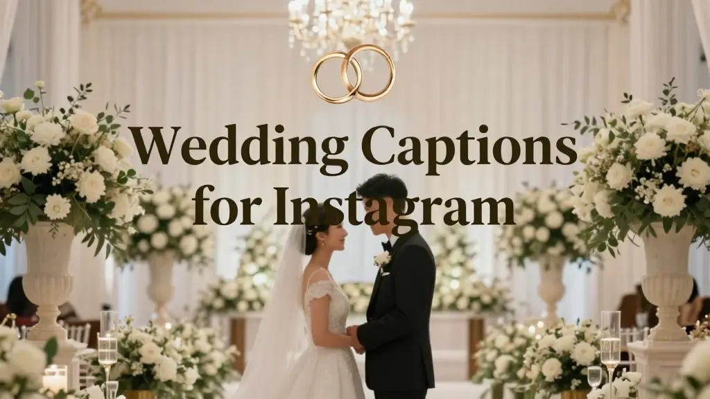 wedding captions for instagram