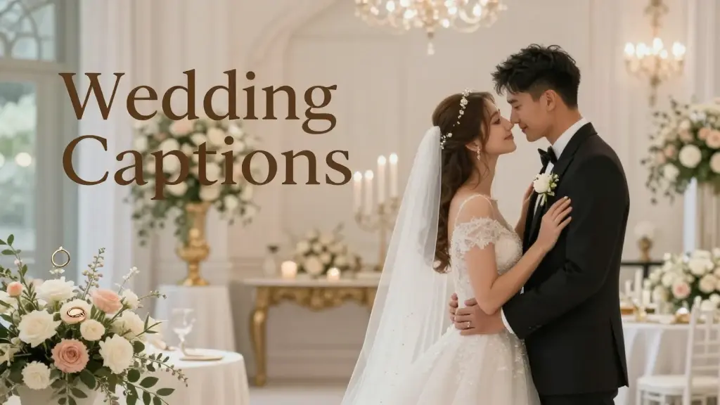 wedding captions
