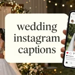 wedding instagram captions