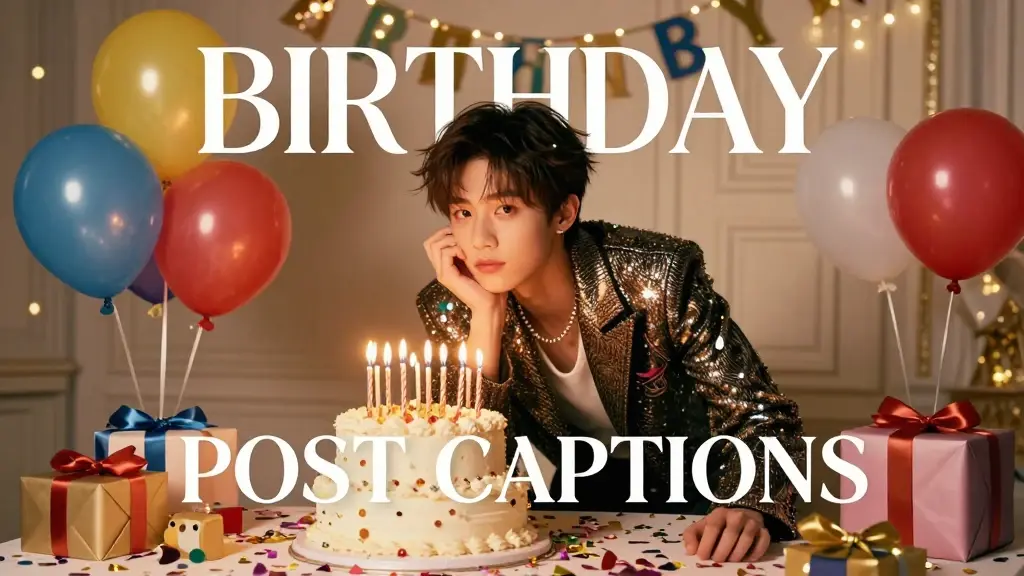 birthday post captions